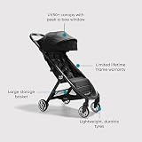 Baby Jogger City Tour 2 Travel Stroller Shadow Grey Ultra-Lightweight view 6