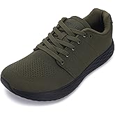 WHITIN Men's Wide Toe Box Walking Shoes + Zero Drop with Non-Slip Rubber Outsole