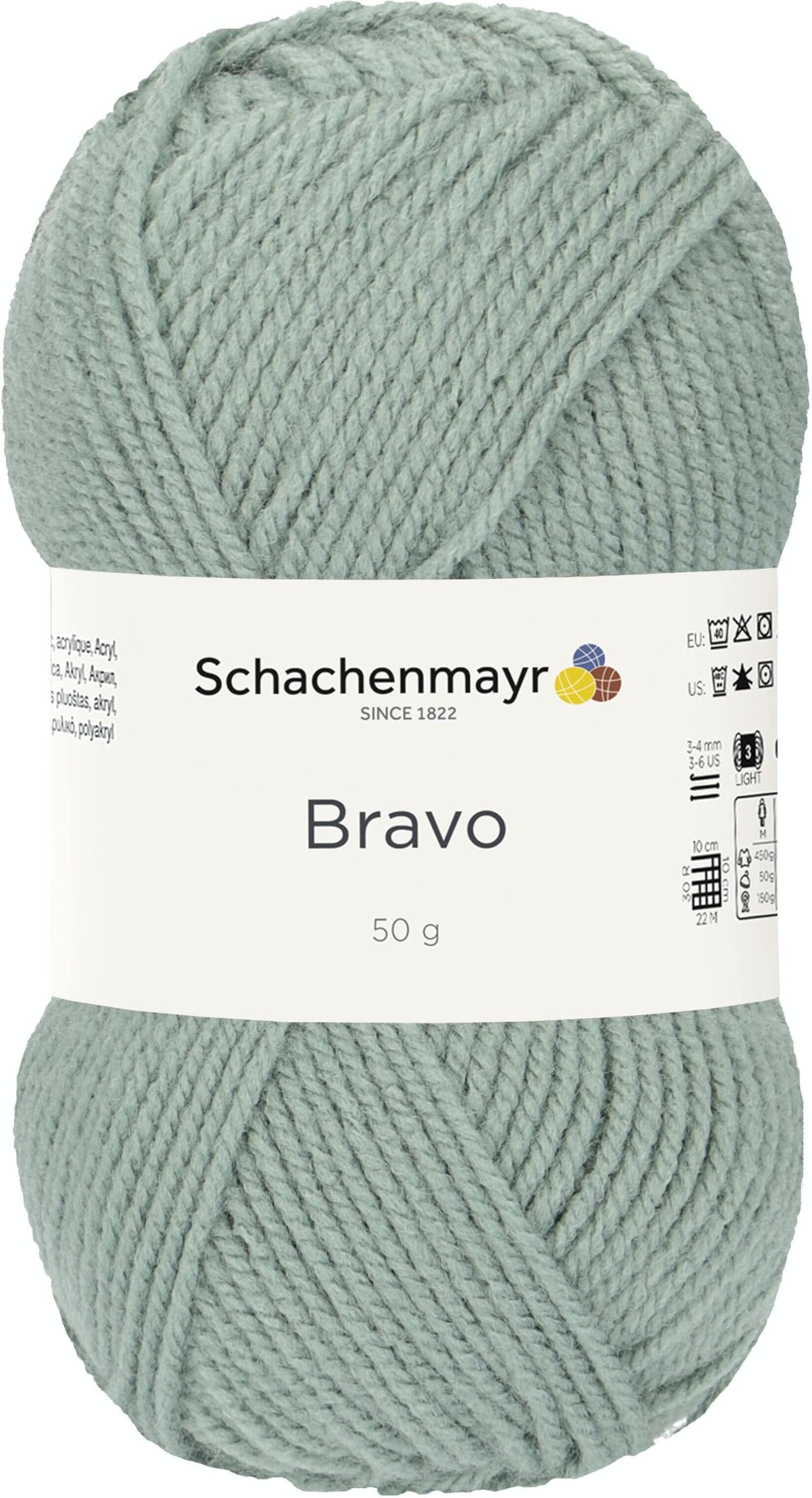 Schachenmayr 9801211-08378 Hand Knitting Yarn 100% Polyacrylic Sea Green 15 x 7 x 7 cm