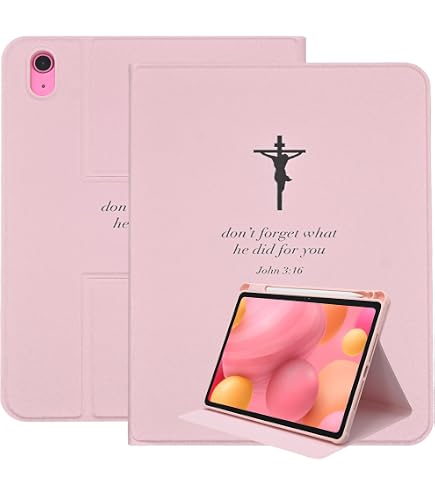 thumbnail interactive-video image 1 of Fintie Case For IPad (a16) 11th Generation Case 2025, IPad 10th Generation Case 2022, Slim Shell Hard Translucent Frosted Back Stand Cover With Pencil 1 of 9