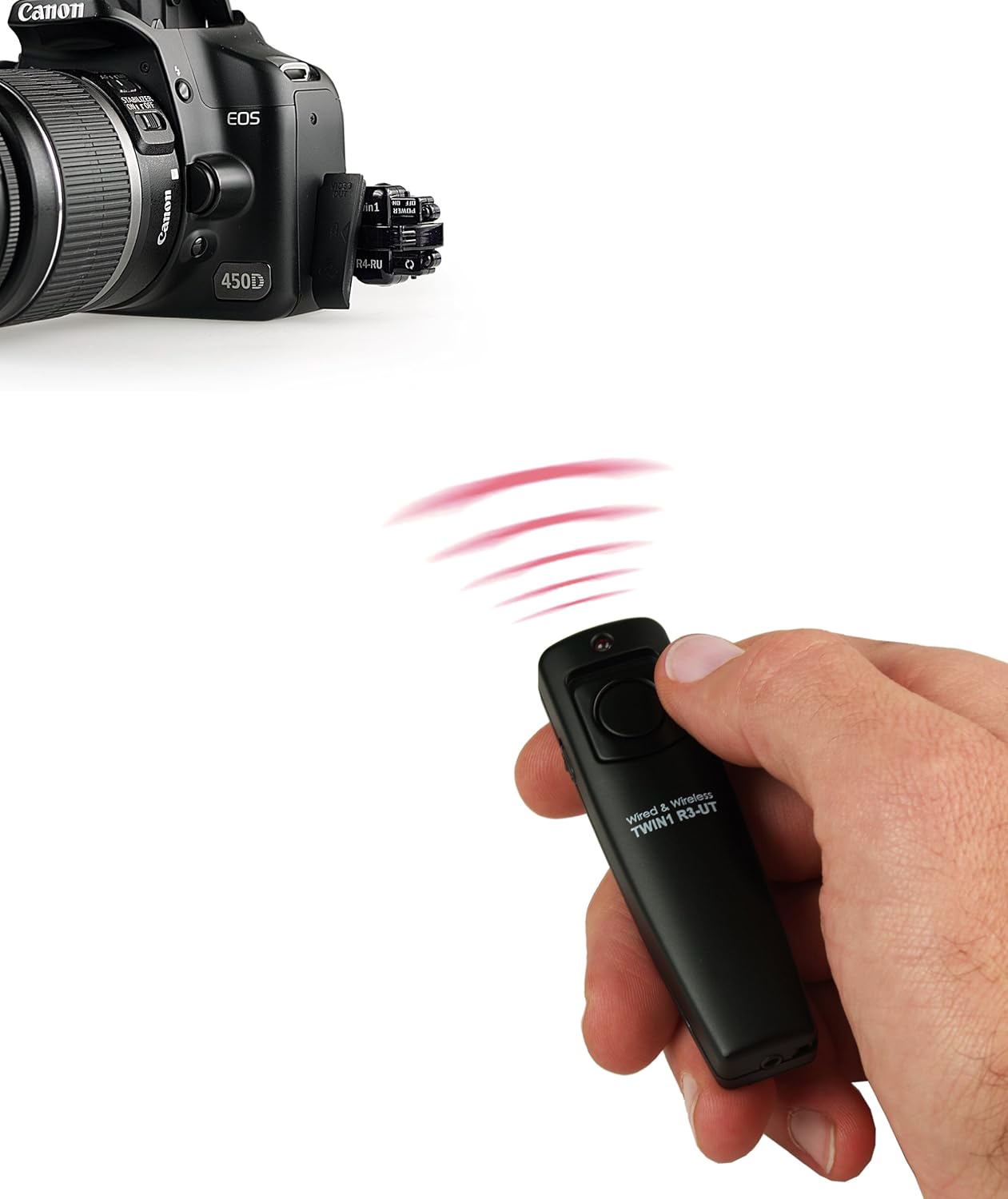 Kaiser Fototechnik Twin1 R4P - Mando a distancia (1 m): Amazon.es ...