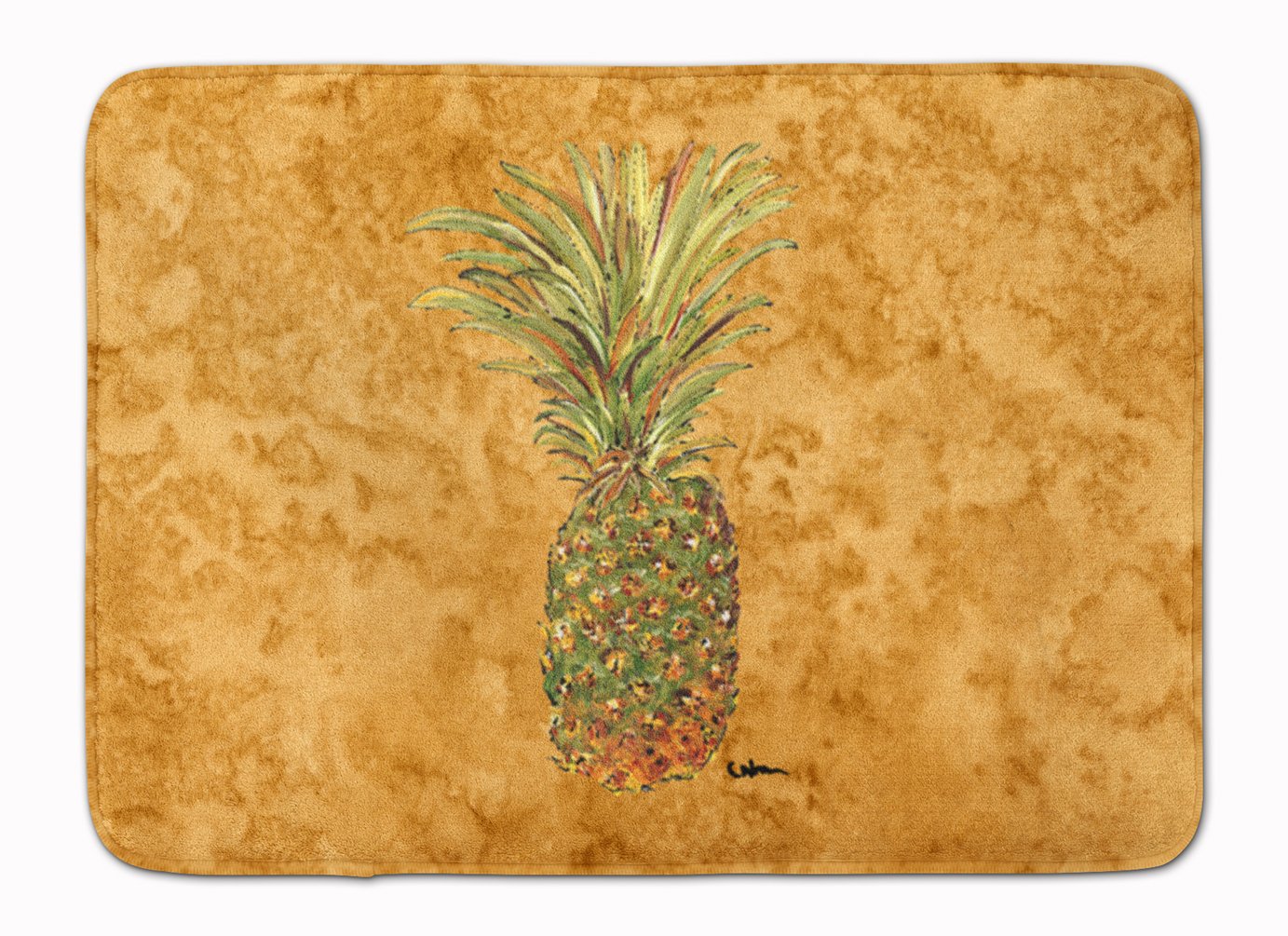 Caroline's Treasures Pineapple Floor Mat, Multicolor, 19 inches x 27 inches