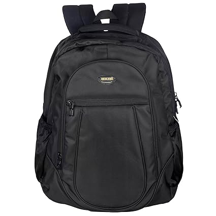 New-Era Polyester 50 Ltr Black Laptop Backpack