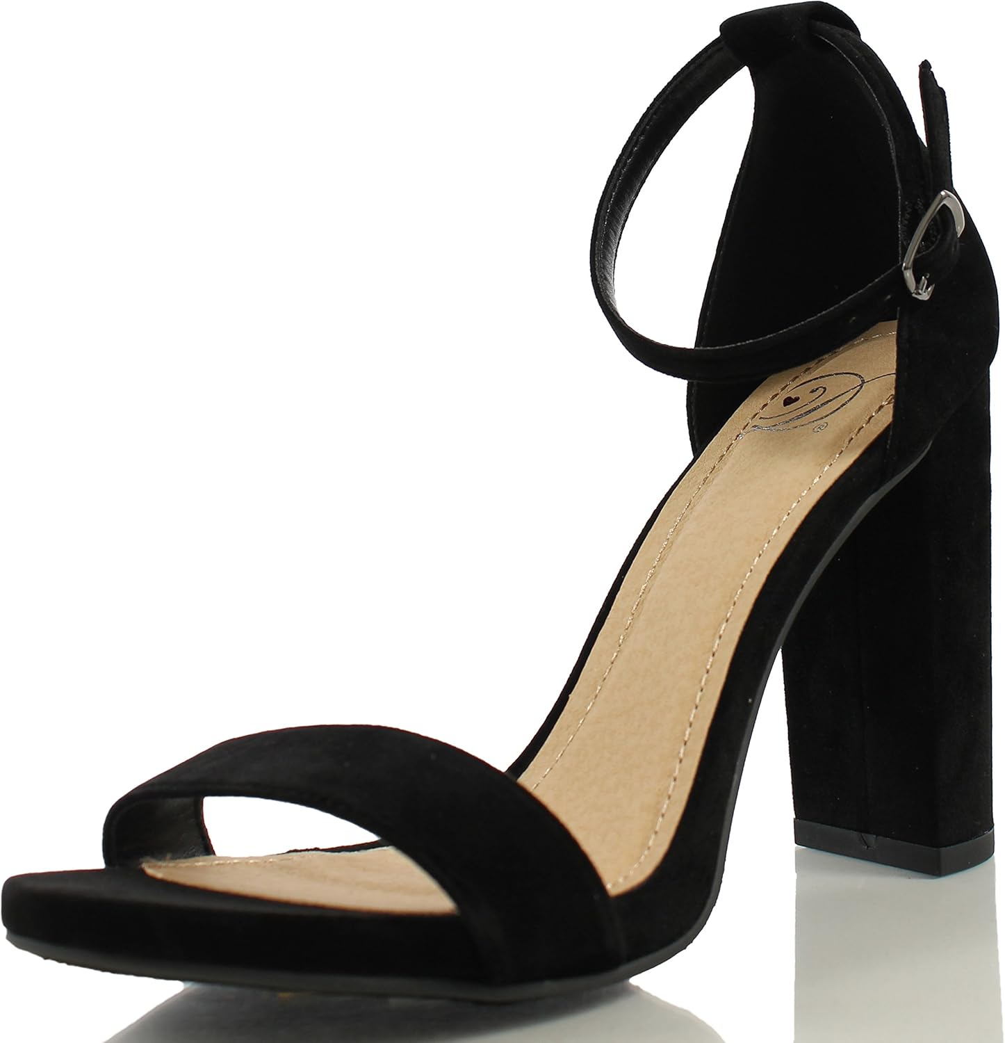 cerise pink block heel sandals