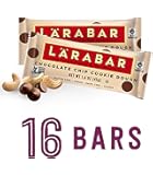 Larabar Gluten Free Bar, Chocolate Chip Cookie Dough, 1.6 oz Bars (16 Count)
