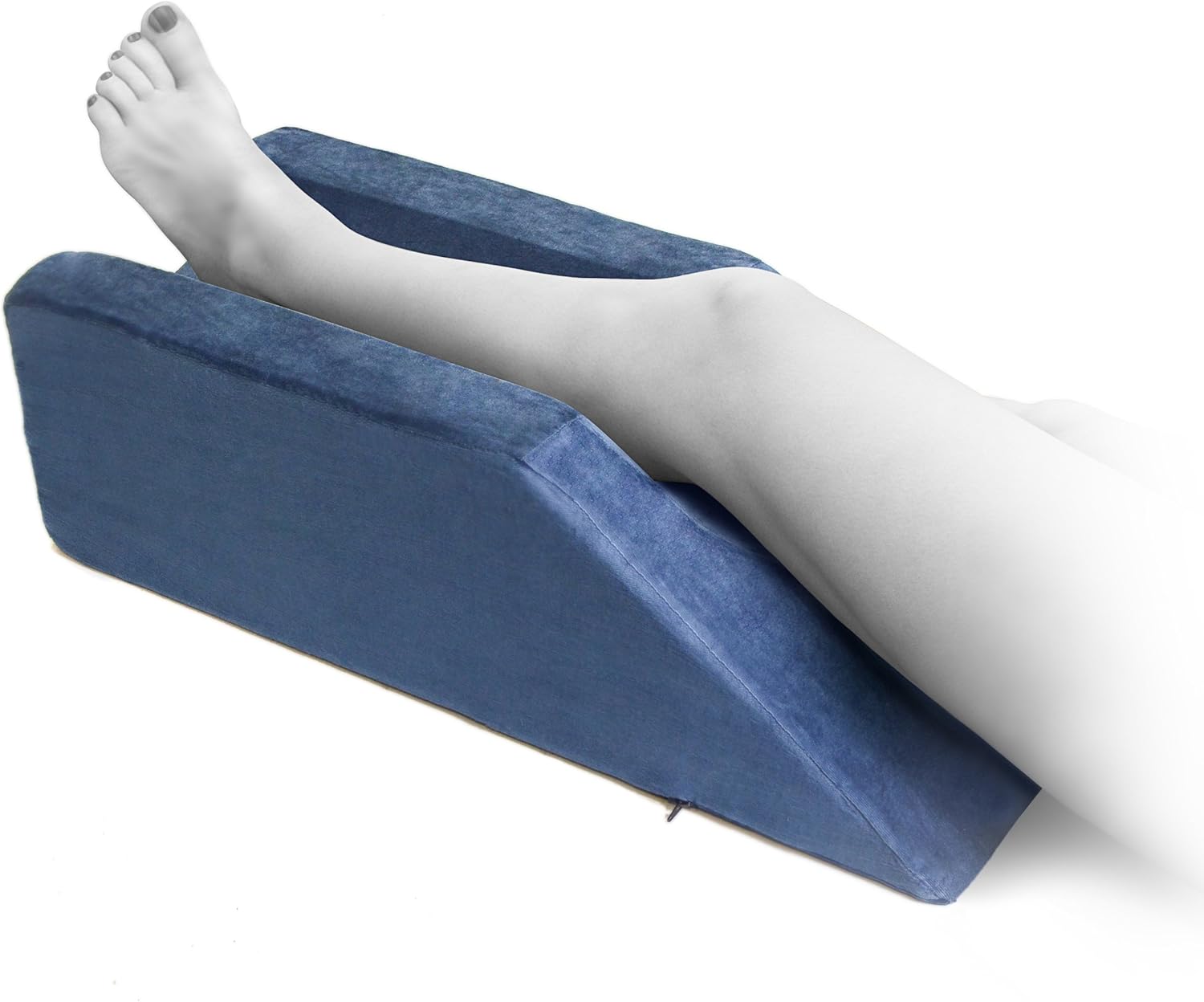 Milliard Foam Leg Elevator Cushion with Washable Cover, Support and Elevation Pillow for Surgery, Injury, or Rest: Home & Kitchen