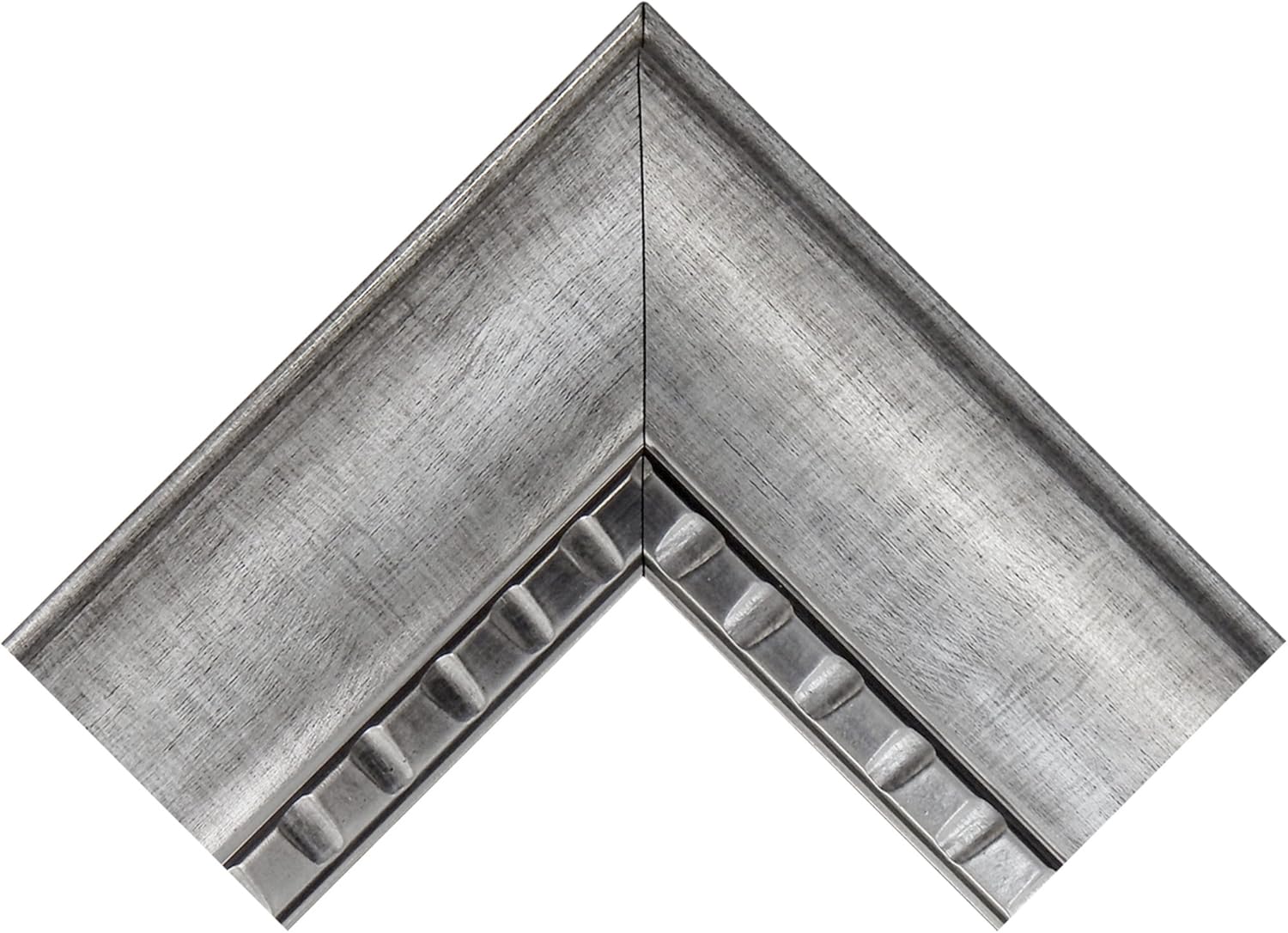 MCS 18x24 Inch Sloped Mirror, 23.5x29.5 Inch Overall Size, Silver (20563): Home & Kitchen