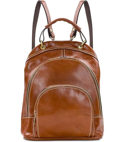 Amazon.com: Patricia Nash Heritage Leather Alencon Backpack (Black): Clothing, Shoes & Jewelry