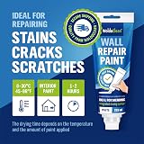 WoldoClean White Wall Touch Up Paint 225ml for Repairs with Sponge Applicator view 4