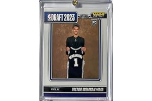 2023-24 Panini Instant Draft Night- Victor Wembanyama #DN-1 -RC Rookie Pick #1-Selected with 1st Overall Pick - Basketball Trading Card- San Antonio Spurs. MS Sports Card Shipped in New Protective Screwdown Holder.