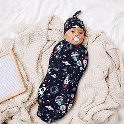 Figtihw Space Swaddle Blankets Newborn Receiving