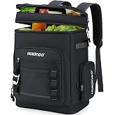 Hulongo Large Waterproof Insulated Cooler Backpack, 30L, 48Cans | Men &amp; Women, Leak Proof, for Camping, Beach, Fishing, Picnic, Travel, Outdoor