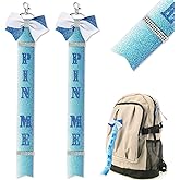 Habbiful Cheer Pin Me Ribbon for Backpacks Glitter Cheerleader Keychain Cheer Pins Decorations for Cheerleaders Gifts