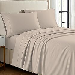 Carressa Linen 100% Egyptian Cotton Sheets Queen