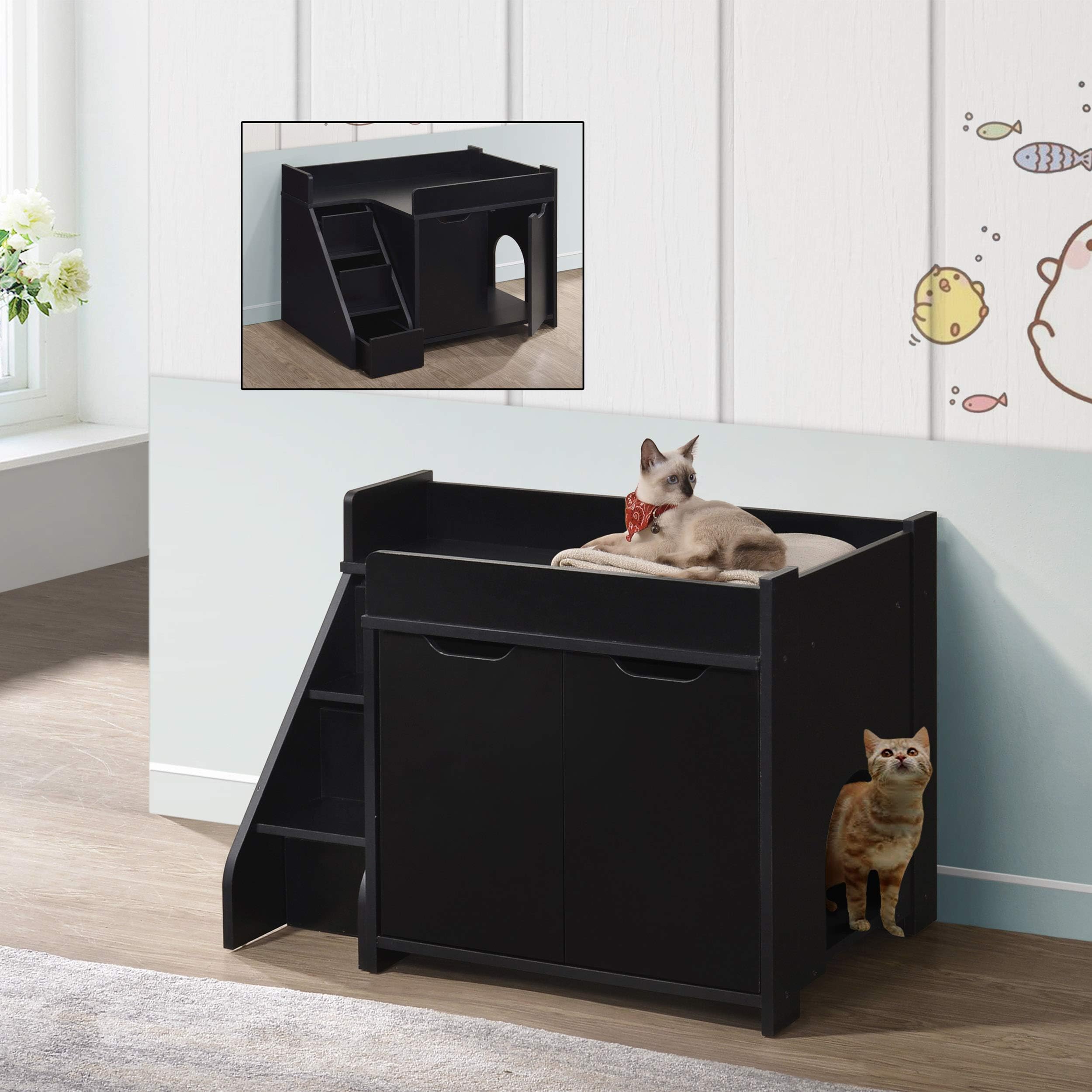 Fortress Cat Pet House/Cat Litter House