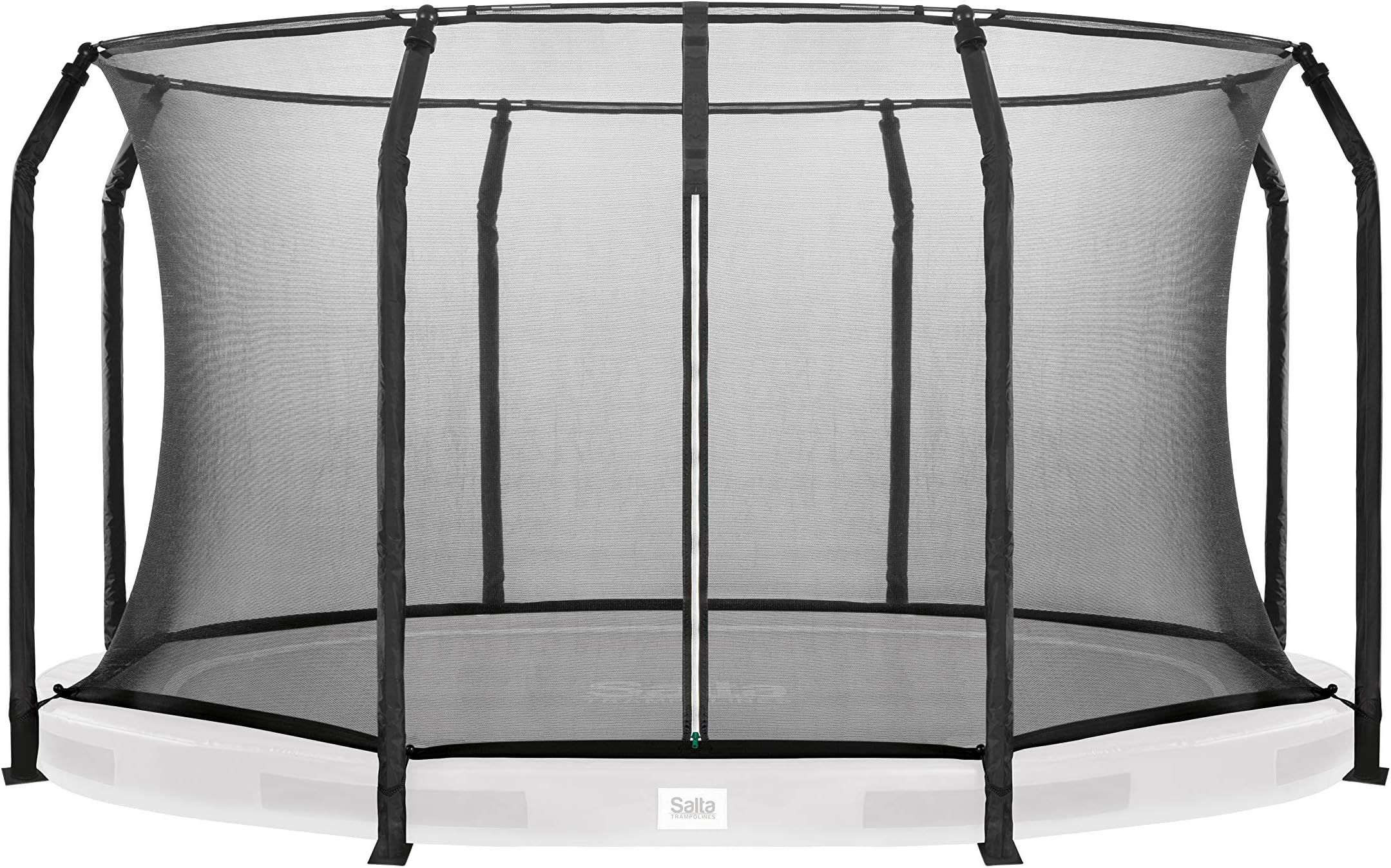 Salta 213 cm Excellent Ground Trampoline (Small, Black)