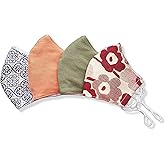 HOPE LOVE SHINE Face Mask Adjustable Filter Pocket Reusable Breathable Washable Cloth Mask Face Masks for Women Men - 4 Pack