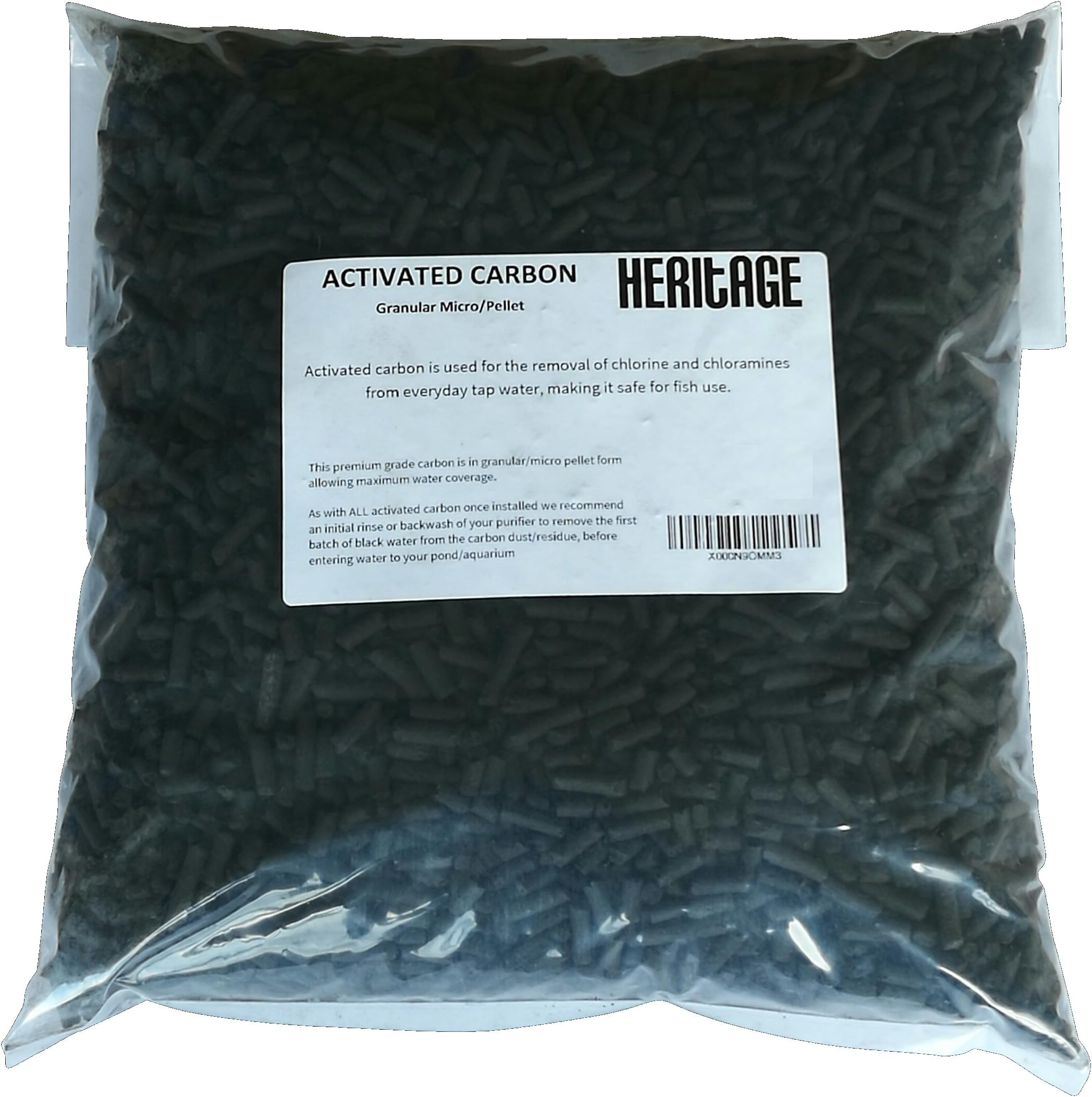 10KG ACTIVATED CARBON AQUARIUM FISH TANK EXTERNAL FILTER MEDIA / KOI FISH POND WATER DECHLORINATOR FILTERS