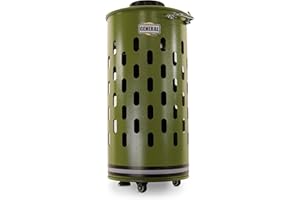 GENERAL INTERNATIONAL "SMART" Air Filtration System - 1/5 HP Automatic Dust Air Cleaner with 360 Degree Filtration & Quick Release Filter - 10-1440 M1