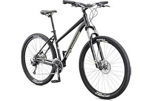 Mongoose Switchback Comp Expert Sport Trail Mountain Bike for Adult Men Women, 16/18/21-Speed Options, 27.5-Inch Wheels, Disc Brakes, Small Medium or Large Aluminum Frames, Hardtail Bicycles