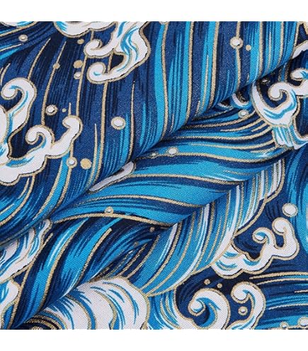 Amazon.com: LoveinDIY Japanese Fabric Yard Cotton Beautiful Japan