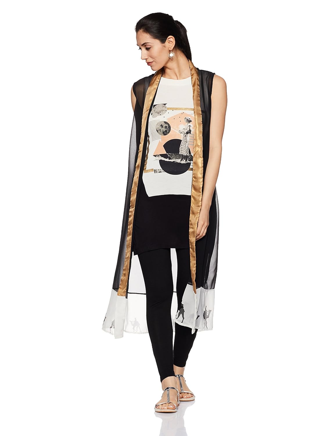 w for woman women's cape gilet