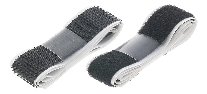 KRAFTIXX® Kletthaftband, 2-tlg. selbstklebend, Breite 20 mm, Länge 500mm