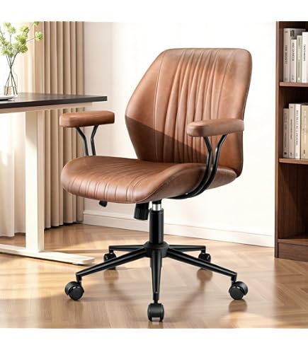 Amazon.com: 360 Degree Swivel Wood Desk Chair, Japanese Style