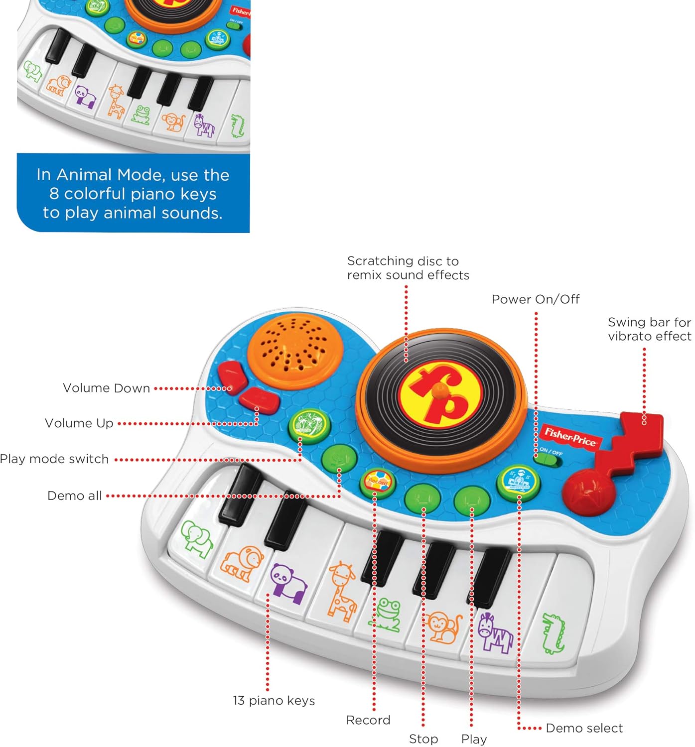 fisher price music instruments