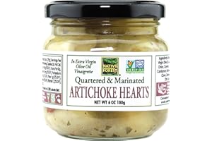 Native Forest Artichoke Hearts Marinated, 6 Ounce Jar (Pack of 6)