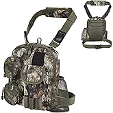 Tactical Shoulder Bag Outdoor Military Sling Bag Crossbody Turkey Hunting Bag Sports Chest Pack for Hunting, Hiking, Fishing, Lightweight Carry Pouch