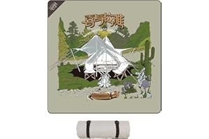 喜马拉雅 Extra Large Picnic Blanket 78" X 78" Foldable Washable Waterproof Sandproof Soft Cute Picnic Blankets Outdoor Picnic Mats for Camping Beach Blankets Party Park Accessories