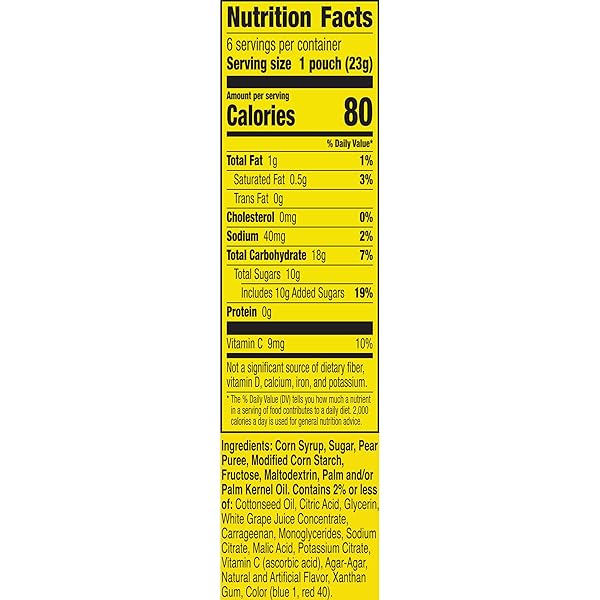 GUSHERS FRUIT FLAVORED SNACKS, BLUEBERRY GRAPE, SOUR BLUE RASPBERRY, 6 POUCHES, 4.8 OZ