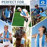 Sukeen 6 Pack Cooling Towels 40x12 Multicolor Microfiber Sports view 7
