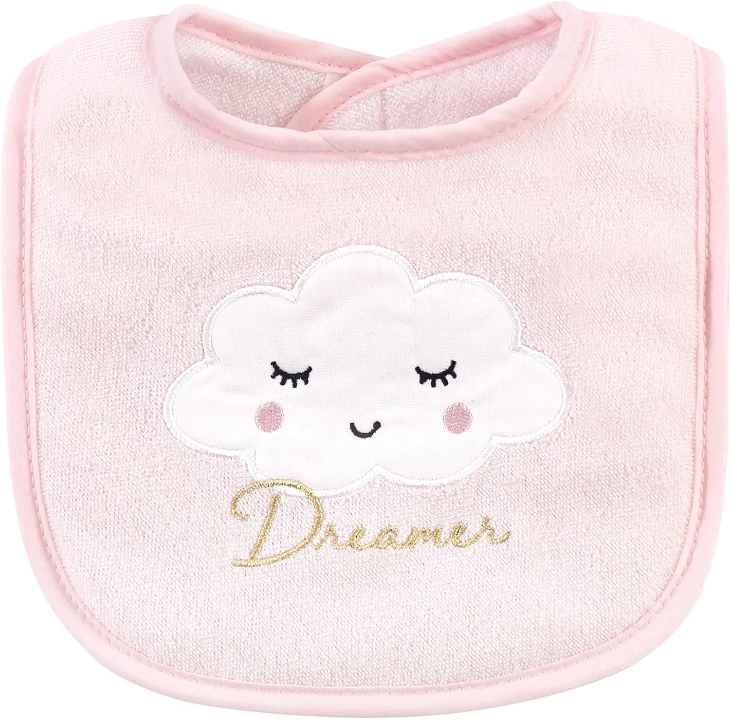 Hudson Baby Unisex Baby Cotton Terry Bib and Burp Cloth Set, Dreamer, One Size: Baby