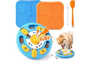 Eefitoys Advanced Dog Puzzle Toys for IQ Training & Mental Stimulation,Dog Lick Mat with Suction Cups for Anxiety Relief and Keeping Them Busy