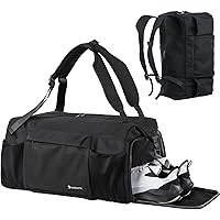 Duffle Bag Men Aji Gym Bag For Women Men With Shoes Compartment,