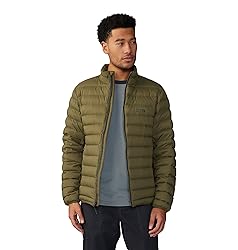 Mountain Hardwear Men's Deloro Down Jacket, Combat