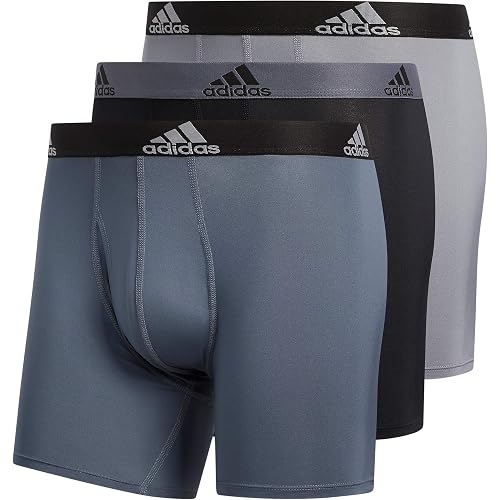 adidas Men's Performance Boxer Brief Underwear (3-Pack)