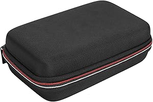 Luqeeg Portable Black Nylon Game Console Carrying Case with Enhanced Protection for New 3DS XL, 3DS XL, New 2DS , for Travel 