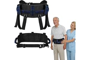 NINEMAX Transfer Belt for Lifting Seniors, Gait Belt with Handles for Elderly, Medical Nursing Lift Gate Belt for Physical Th
