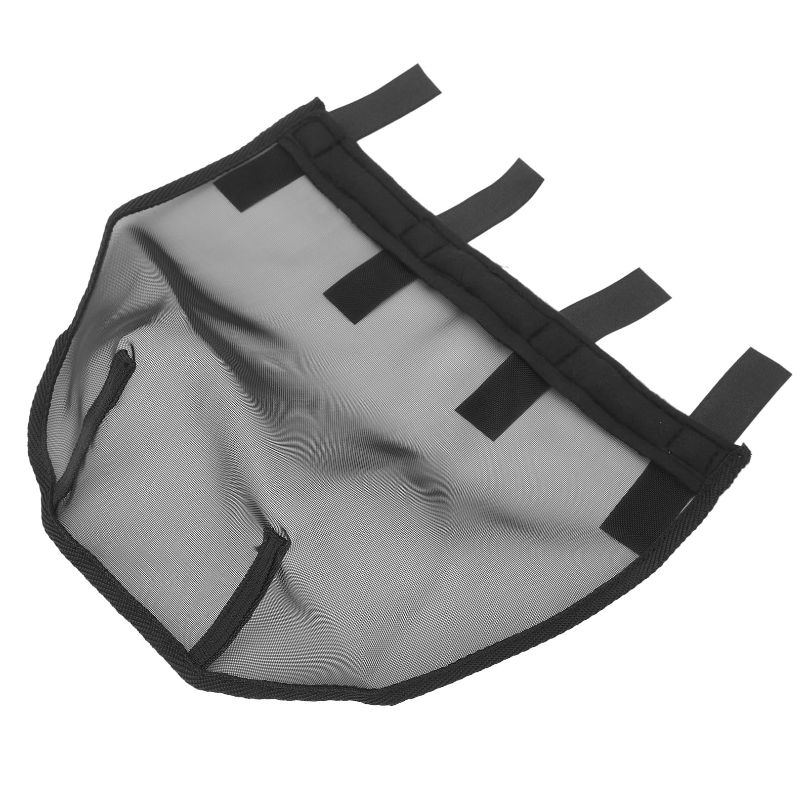 Syrisora Horse Nose Net Horse Nose Mask Plastic Horse Breathable Nose Fine Mesh Net L Size Black Comfort Horse Nose Mask for Home Farm