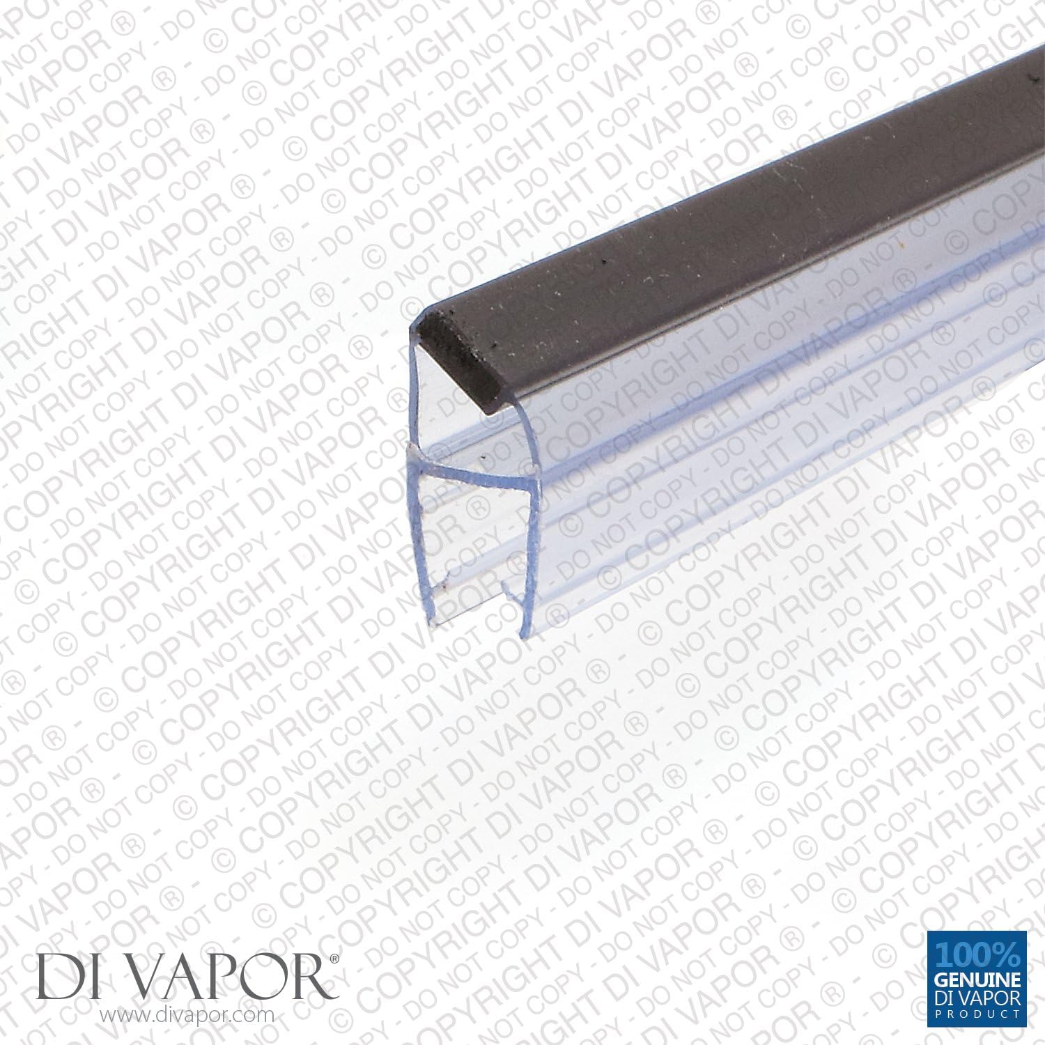 2 m de long Joints de douche magnétiques Vendus par paire Compatible avec verre de 4 à 6 mm