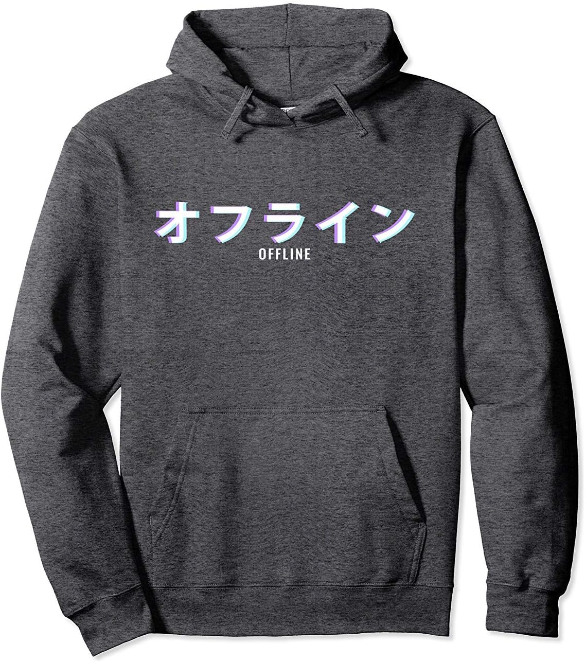 Warm Hoodie Vaporwave Aesthetic Offline Japanese Text