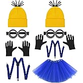 PIIDUOO Halloween Costume Accessories for Adult Couples - 2 Person Yellow Duo Halloween Costumes Party Cosplay Set - Matching Costumes for Adults Teens Friends