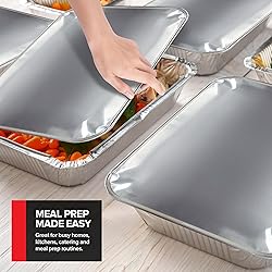Stock Your Home 9x13 Disposable Baking Pan Covers