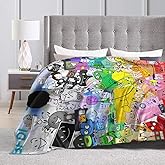 YAOAO Battle for Bfdi Blanket Warm Plush Cozy Soft Blankets for Chair/Bed/Couch/Sofa