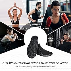 Deadlift Shoes - Weightlifting Shoes for Men Women
