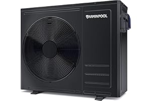 VARMINPOOL 35100 BTU Pool Heat Pump, for 10000 Gallons In and Above Ground Pools, Electric Pool Heater with WiFi Control Via App, Heat&Cool Mode, Titanium Heat Exchanger, 240V