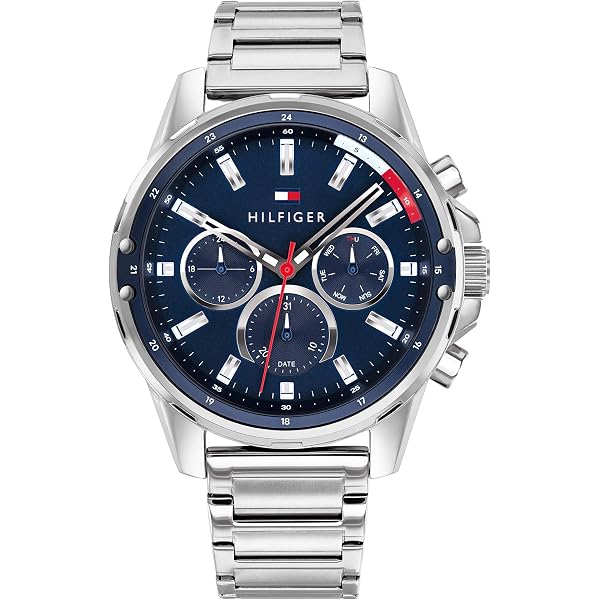 Amazon.com: Tommy Hilfiger Mens Sporty Watch - Multifunction  display picture 2